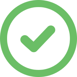 green checkmark line icon 1